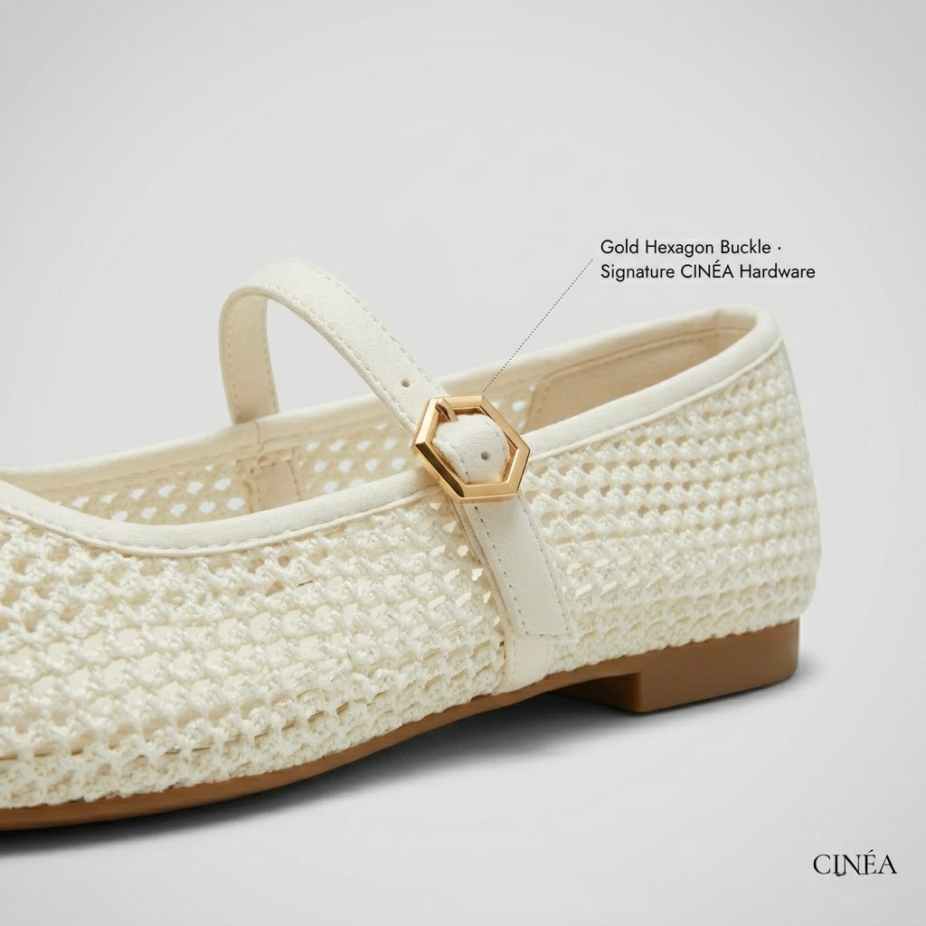 MAYA Mesh Ballet Flats
