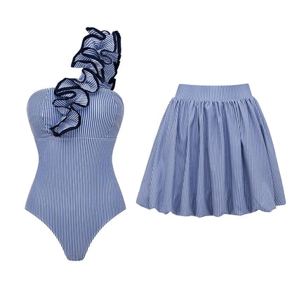Set Rayé Marine