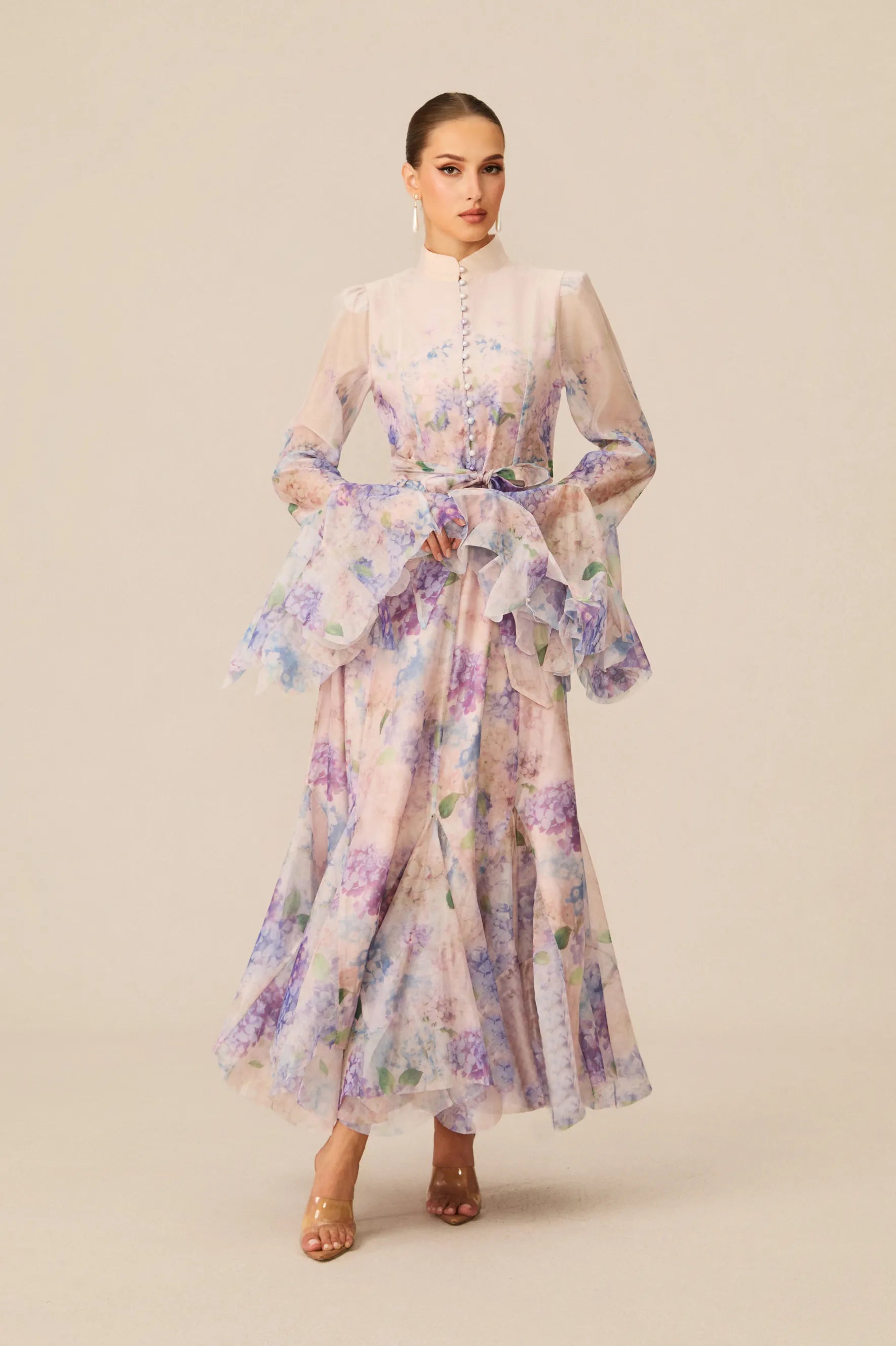 Tiered maxi dress