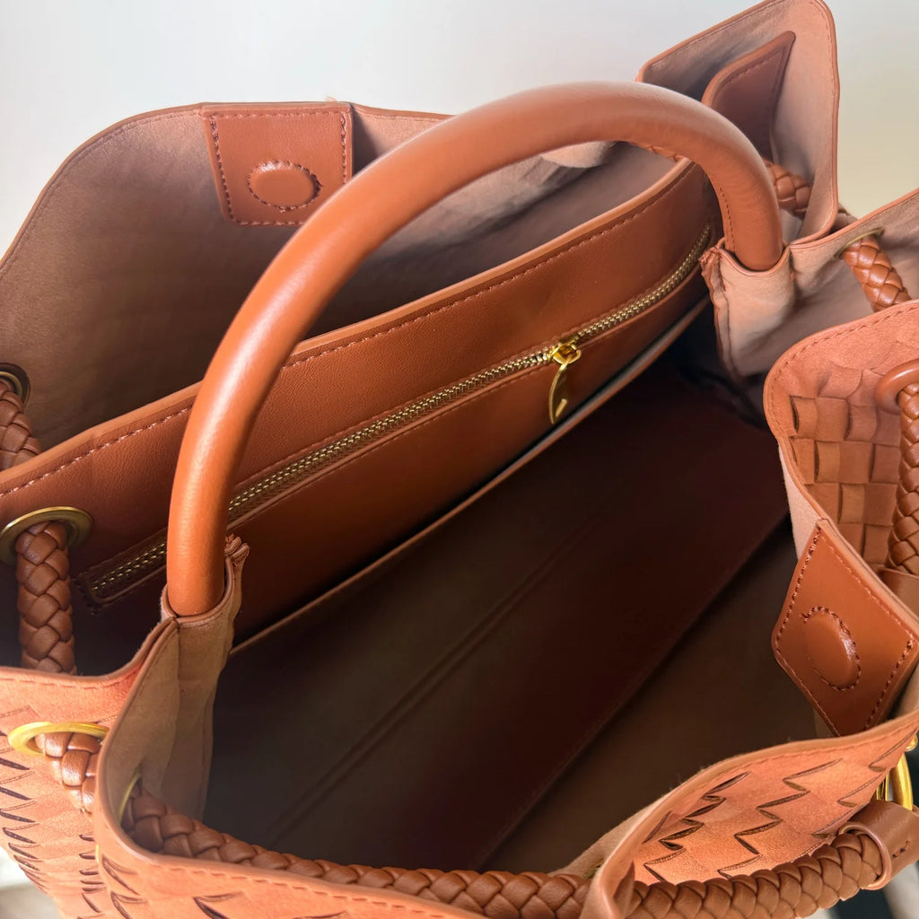 Sac à main tressé