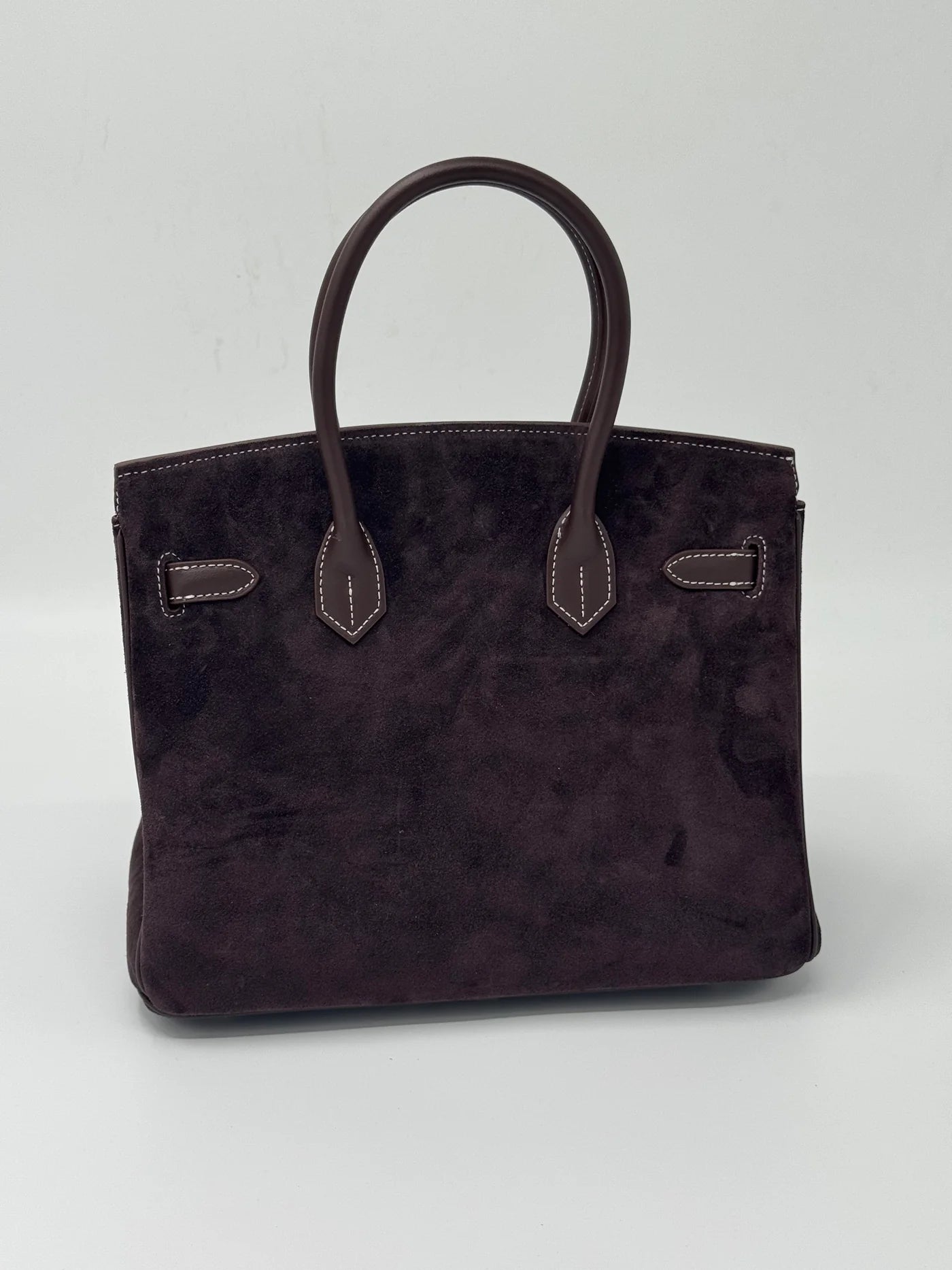 Sac Boston daim marron