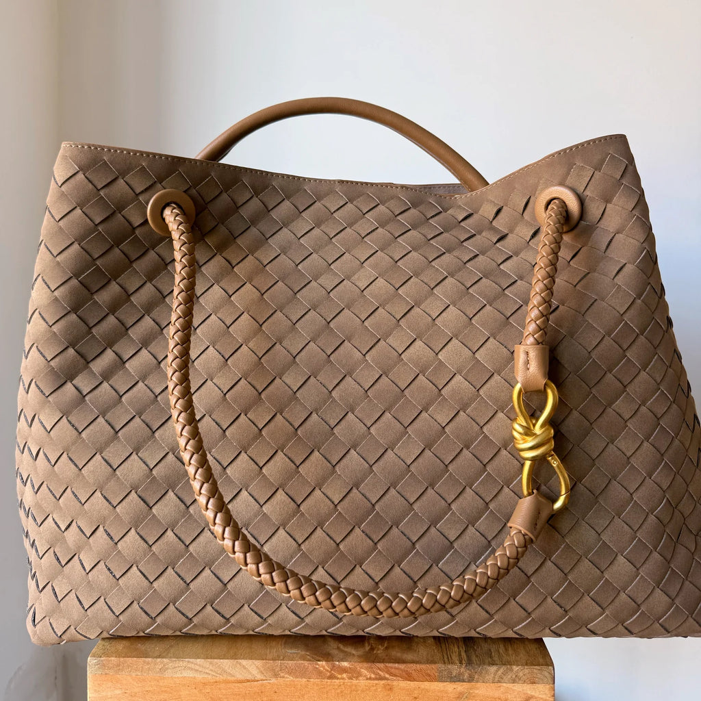 Sac à main tressé