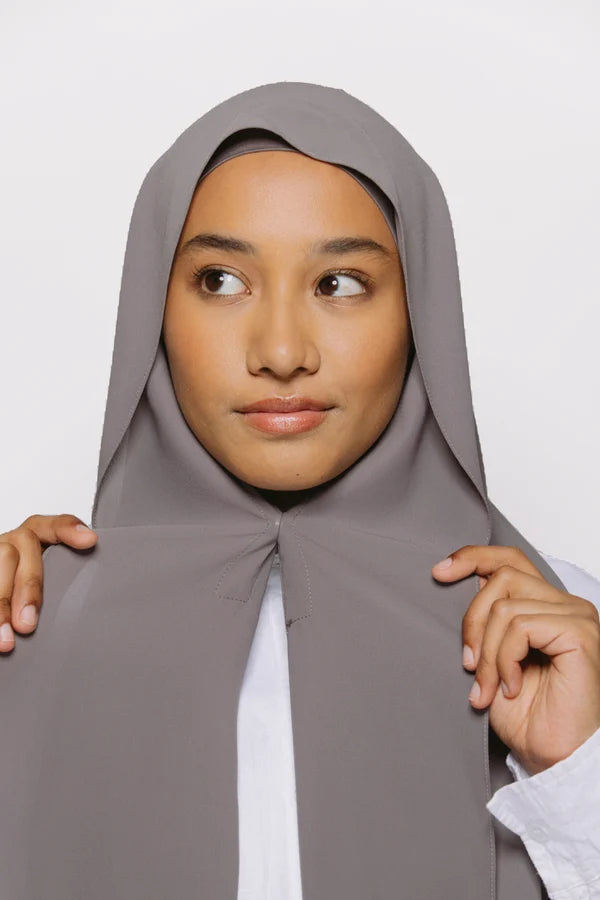 Hijab mousseline magnet