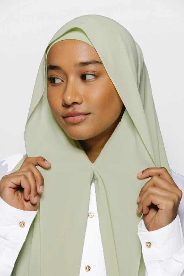 Hijab mousseline magnet