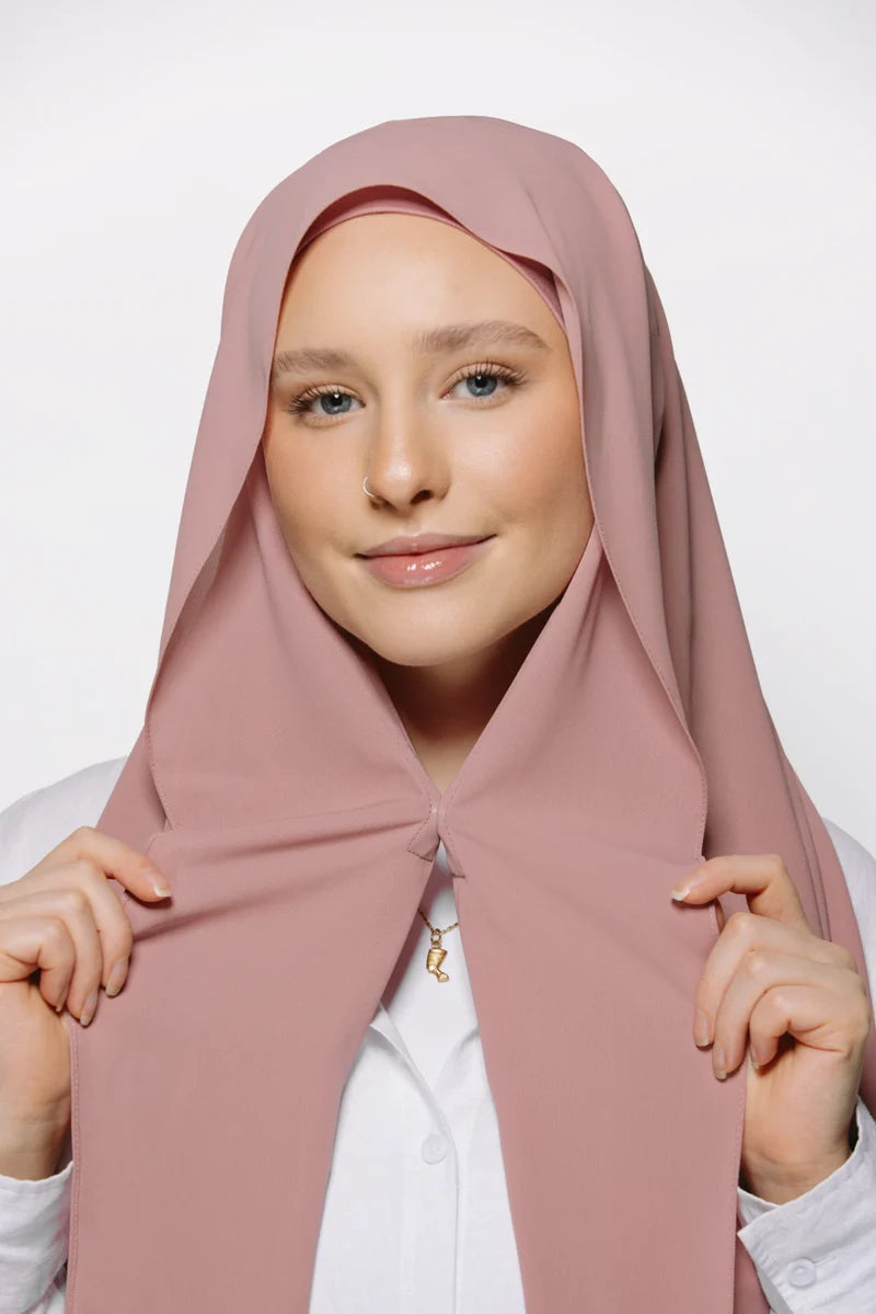 Hijab mousseline magnet